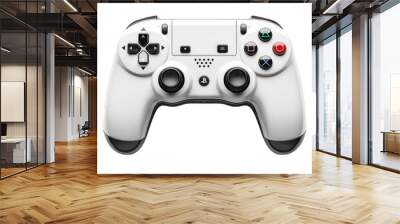 Game controller isolated on transparent background Wall mural