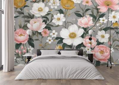 bouquet of flowers Wall mural