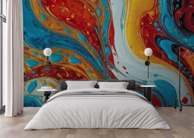 BACKGROUND Fluidity Wall mural