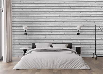 black and white tone walls of houses are popular in Japan. Can be heat and cold insulation, temperature control, home. as background interior decoration concept with copy space. Wall mural