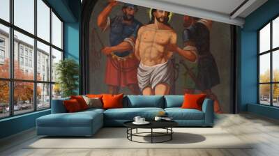 Flagellation of Christ Wall mural