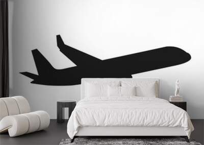 plane icon illustration Wall mural