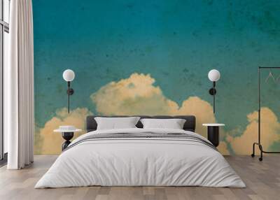  vintage sky Wall mural