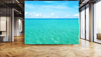 tropical beach Wall mural