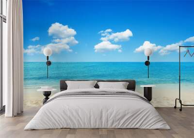 tropical sea Wall mural