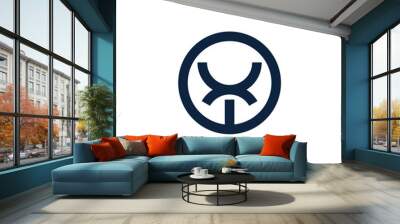 Vector Modern Logo Wall mural