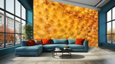 Durian fruit in south east asia, the king of fruits background  Wall mural