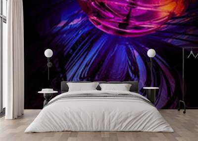 3d illustartion of innovation technology background ready for website banner, poster or roll up Wall mural