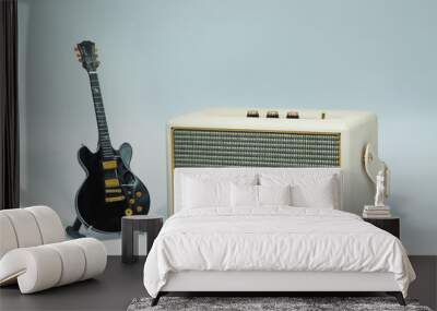 retro radio Wall mural