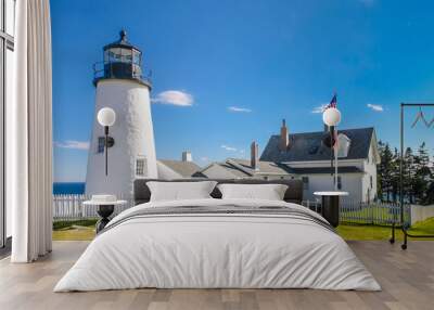 Pemaquid Point Lighthouse, Maine, USA Wall mural