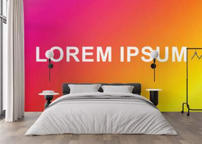 abstract colorful background with lines Wall mural