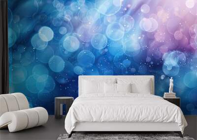 corporate background, lovely blue gradient, beautiful big and soft bokeh, blurry, polished, soft Wall mural