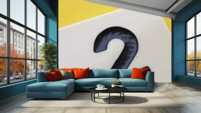 numbers Wall mural