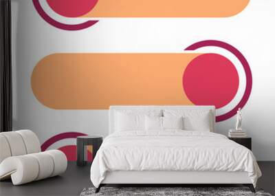 Infographic Element (3) Wall mural