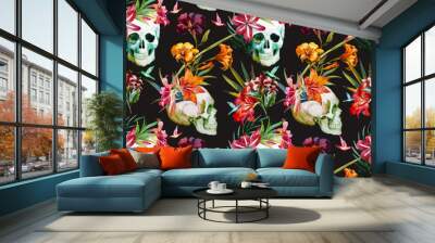 Skull pattern Wall mural