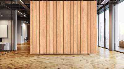 brown grunge wood texture background Wall mural