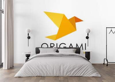 bird logo Wall mural