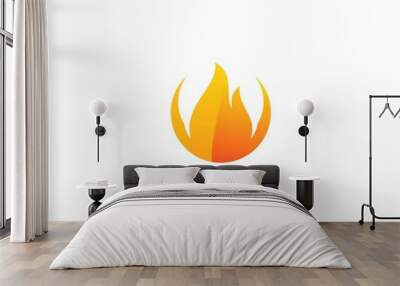 Fire logo
 Wall mural