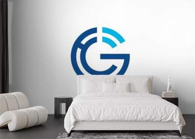 G logo Wall mural