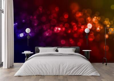 Bokeh Lights Wall mural