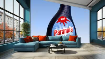 Paranoia cleaner Wall mural