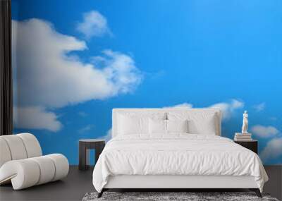 blue sky in summer Wall mural