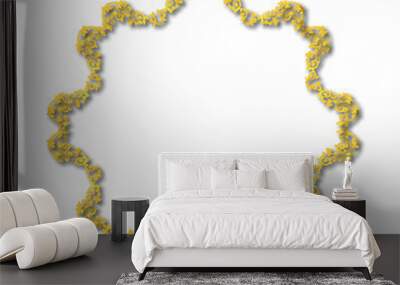 Frame, in the style of an ornament, Vector illustration eps 10, Art.	 Wall mural