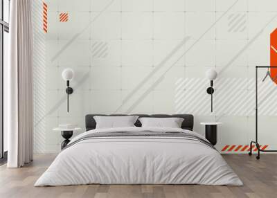 abstract futuristic background with cyberpunk style design Wall mural