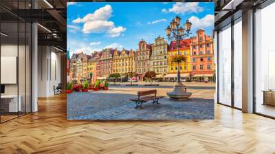 Summer in Wroclaw Wall mural