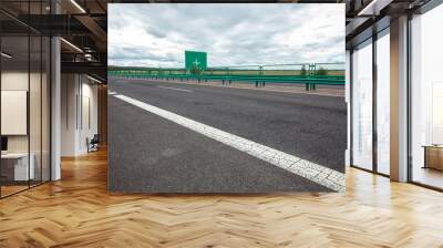 Asphalt highways Wall mural