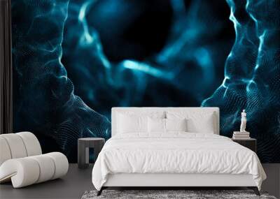 abstract futuristic background Wall mural