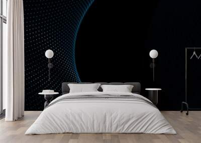 abstract futuristic background Wall mural