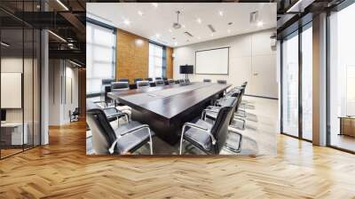 modern office meeting room interior and decoration Wall mural