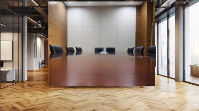 modern office meeting room interior Wall mural