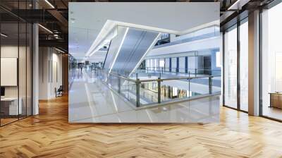 shopping mall interior and corridor Wall mural