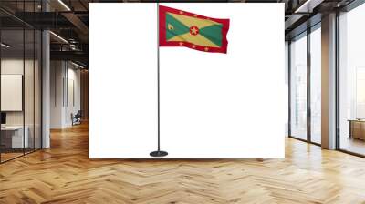 Grenada flag 3 Wall mural