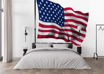 USA Flag Wall mural