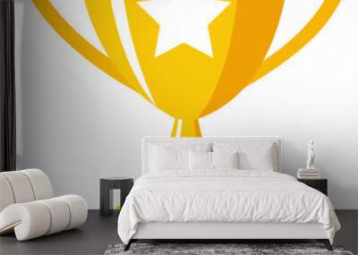 Trophy Icon Wall mural