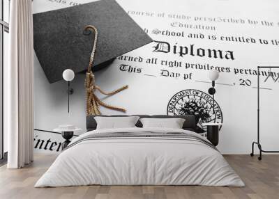 school diploma Wall mural