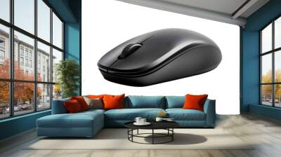 computer mouse wireless isolated on white background Wall mural