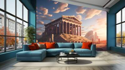 Fantasy ancient greek temple
 Wall mural