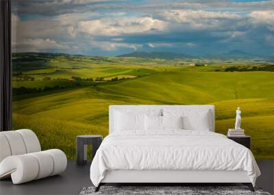 Landscape in Tuscany Wall mural