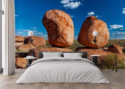 rocks in the desert Wall mural