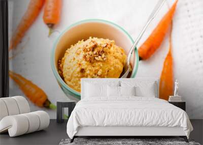 carrot cake  ice cream Wall mural