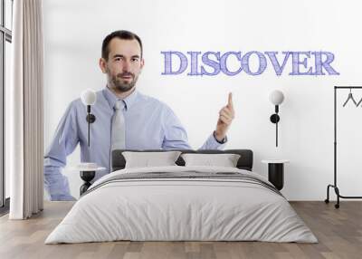 Discover Wall mural