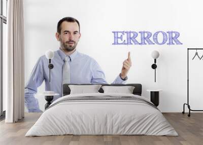 Error Wall mural