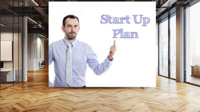 Start Up Plan Wall mural