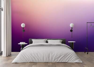 Purple gradient background with blurry gradations Wall mural