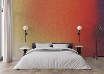 Colorful gradient noise grain background texture Wall mural