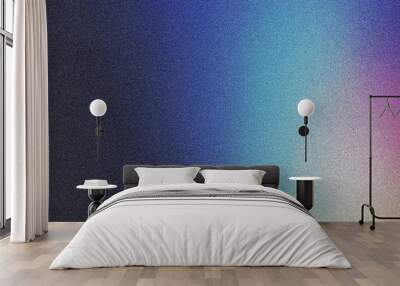 Colorful gradient noise grain background texture Wall mural